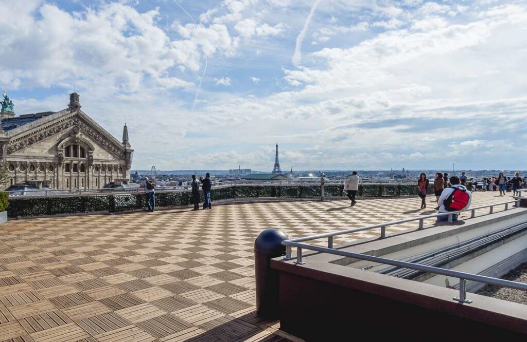 Toi toi mon toit - Le rooftop des Galeries Lafayette