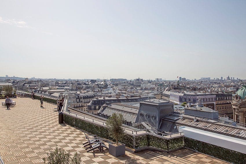 Rooftop Paris 9 - Terrasse Galeries Lafayette - Paris - Toi Toi Mon Toit