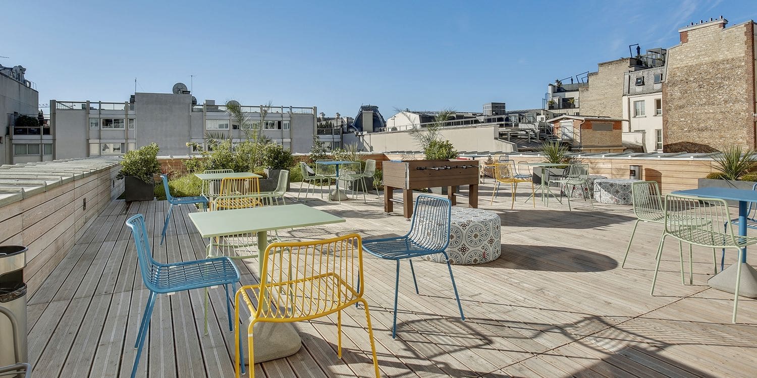 Rooftop - WOJO Nextdoor Champs-Élysées : Espace de Coworking - Paris - Toi Toi Mon Toit