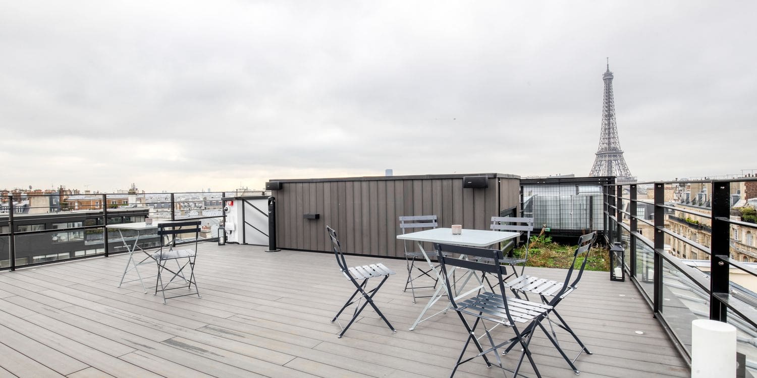 Rooftop - Comet Meetings : Étoile - Paris - Toi Toi Mon Toit