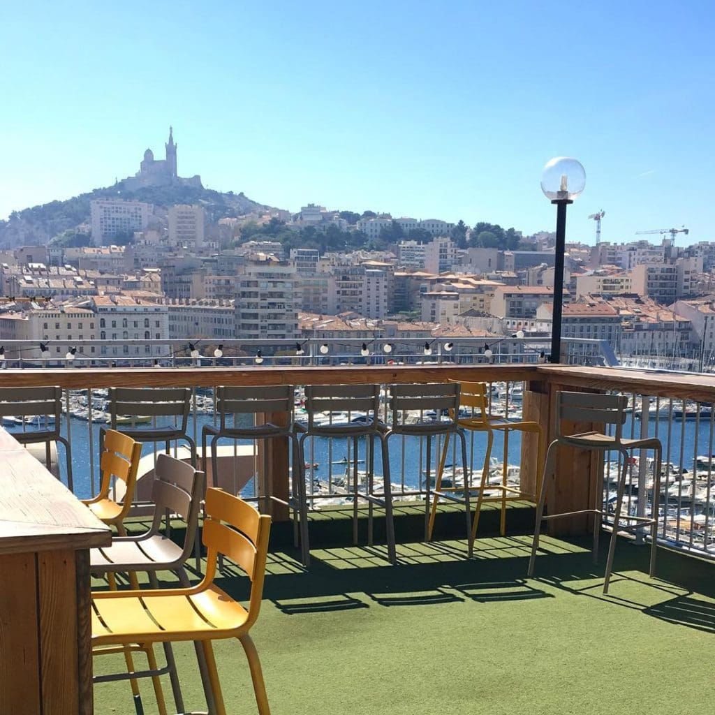 Rooftop - Rooftop de l'Hôtel Hermès - Marseille - Toi Toi Mon Toit