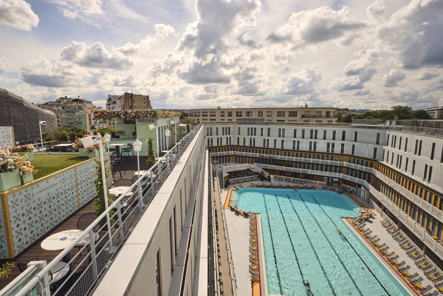 Rooftop - Le Rooftop de l'Hôtel Molitor - Paris - Toi Toi Mon Toit