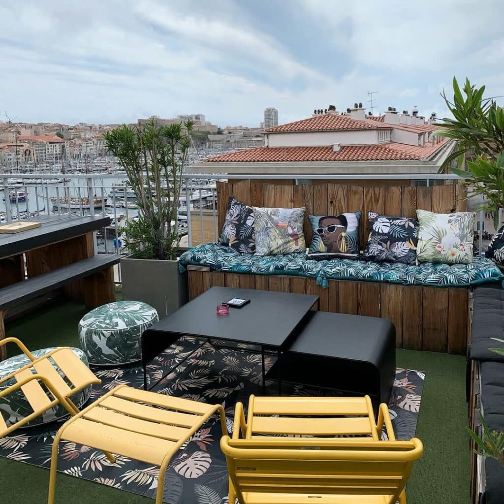 Rooftop - Rooftop Hôtel Hermes - Marseille - Toi Toi Mon Toit