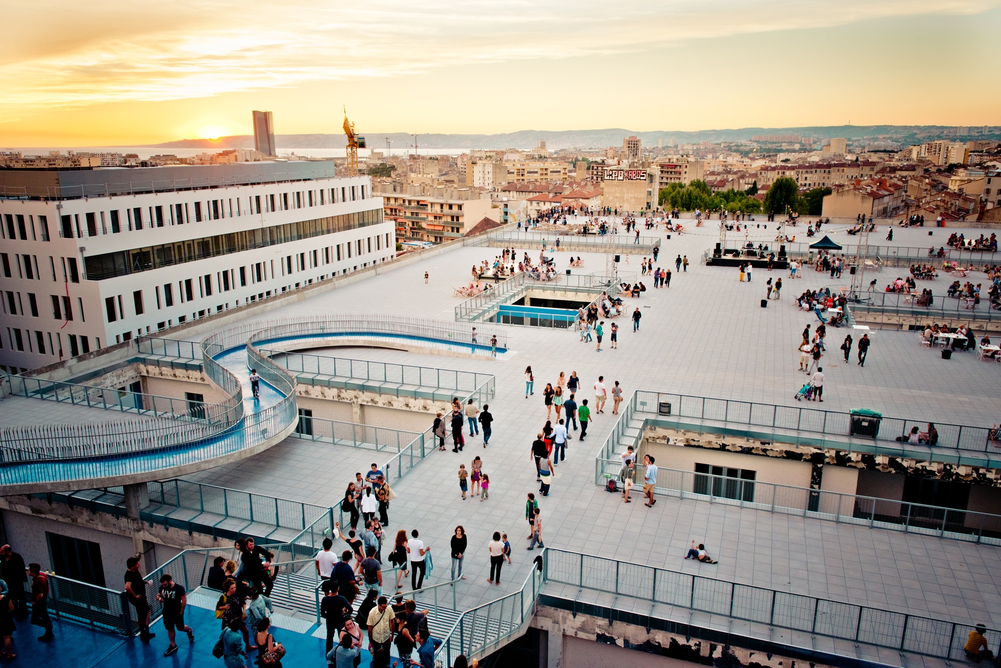 Rooftop - Le Toit de la Friche La Belle de Mai - Marseille - Toi Toi Mon Toit